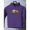 thumbnail image 3 of A Cute Sloth Sleeping Hoodie Toddler -Image by Shutterstock,  5 Toddler, 3 of 4