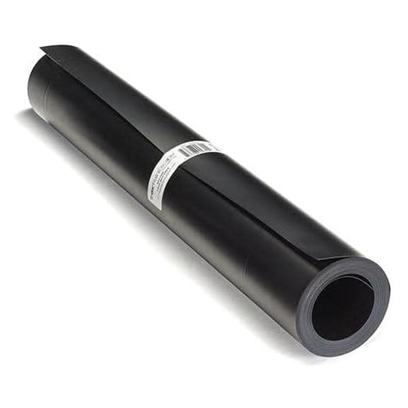 RainEscape Black Deck Drainage System Trough for Underdeck Ceiling - 12'