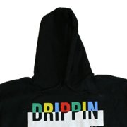 Drippin Men's Black Hoodie Size Medium