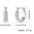 thumbnail image 3 of Pendientes de margaritas para mujer, bonitos pendientes de margaritas con flores a la moda, regalo de joyería para mujeres y niñas, 3 of 6
