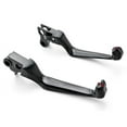 thumbnail image 1 of Krator Black Clutch + Brake Skeleton Skull Hand Levers Compatible with 1996-2012 Harley Davidson Softail, 1 of 4