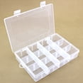 thumbnail image 2 of Anvazise 12 Grids Transparent Compartment Parts DIY Display Box Case Storage Container, 2 of 12