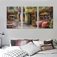 thumbnail image 3 of ONETECH Buon Appetito Canvas Wall Decor by Artist Nicky Boehme for Living Room, Bedroom, Bathroom, Kitchen, Office, Bar, Dining & Guest Room - Ready to Hang - 12''x16''X3 Panels, 3 of 4