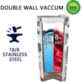 thumbnail image 3 of Best Mom Insulated Vacuum Tumbler with Lid, Mother''s Day Birthday Gifts for Mom Women Grandma, Cow Print Stainless Steel Double Wall Cup, 20 oz Travel Detachable Straw Mug, 3 of 6
