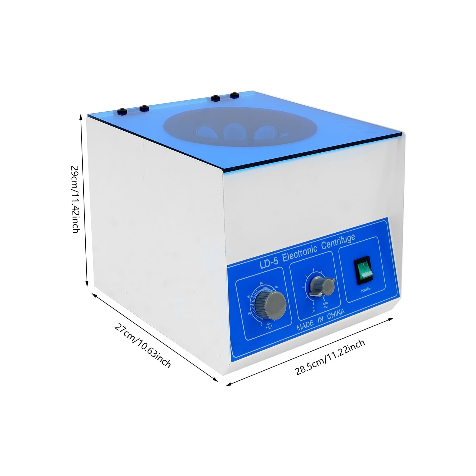50ml x 8 Electric Centrifuge Lab Medical Benchtop Centrifugal Separator Machine