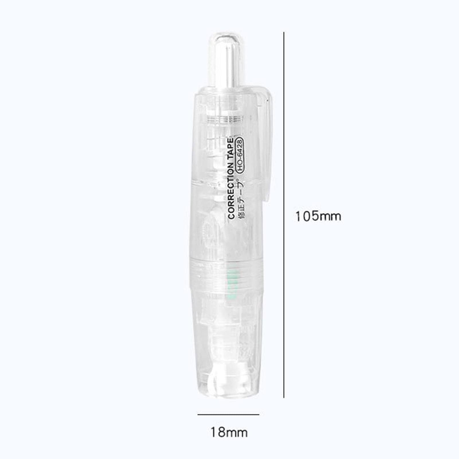 KHINSUN Refillable Correction Tape with Refill Pen Style White Out Corrector  School Office Correction Supplies