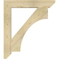 thumbnail image 3 of Ekena Millwork 4"W x 28"D x 32"H Westlake Slat Rough Sawn Bracket, Douglas Fir, 3 of 4