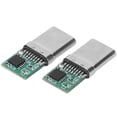 thumbnail image 4 of Placa de Ruptura USB C Adaptador Macho PD Tipo C de Corriente Nominal 3A de Carga Rápida para Tableta Portátil con 20V 8 Pines Material Duradero para Teléfonos Tabletas ANGGREK  Otros, 4 of 8