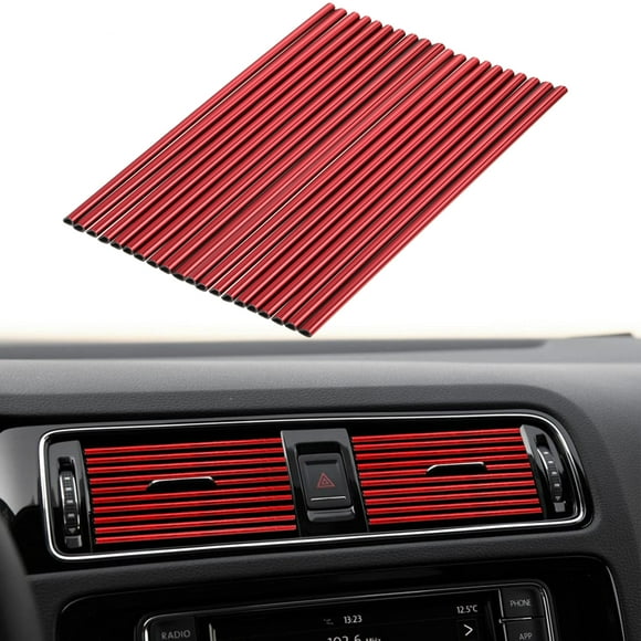 relayinert 20pcs PVC Universal Fit Car Styling Accessories For Easy Installation And Replacement Durable silver