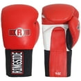 Ringside IMF Tech™ Hook And Loop Sparring Boxing Gloves 14 oz Black