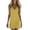 Yellow, variant on Admvng Womens Dress V Neck Sleeveless Summer Comfy Basic Dress