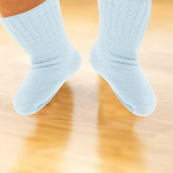 Minkissy Sky Baby Anti- Socks for Boys and Girls, Comfortable Breathable Winter Knee High Stockings, Size 0-12 Months