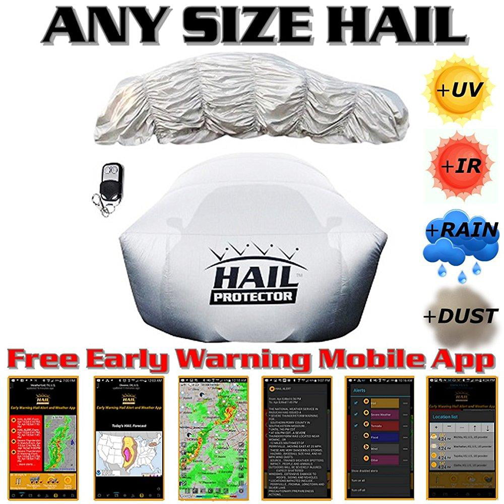 patented proven hail protector car cover system (any size ...