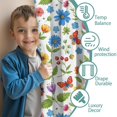 thumbnail image 3 of Pioneer Flower Floral Print Pattern Teens Curtains,Teens Insulated Curtains Set Of 2,Bedroom Essentials,Toddler Room Decor 52"x84", 3 of 5