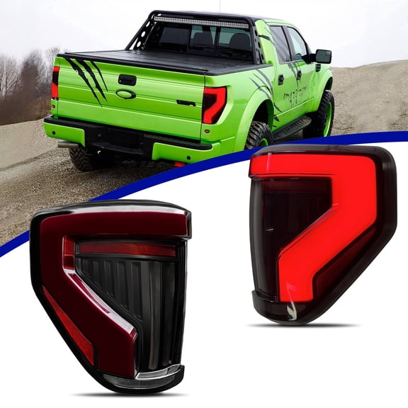 PrismBeam  LED Tail Lights For 2009-2014 Ford F-150 (12th Gen)  Set