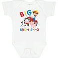 thumbnail image 3 of Inktastic Farmer Tractor EIEIO Big Bro Boys Baby Bodysuit, 3 of 5