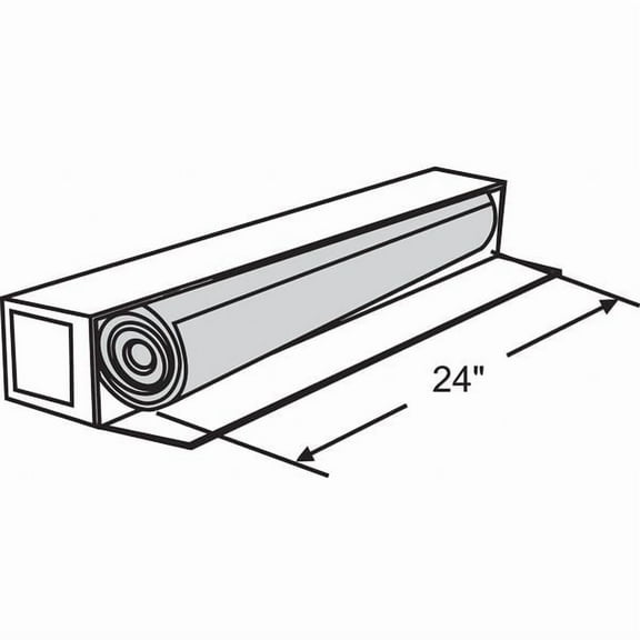 Manufacturer Varies Screen, Roll, 100 ft L, 2 ft W, Charcoal 69-25