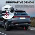 thumbnail image 4 of Hioecau Devil Heart Hand Ring Car Rear Bumper Warning Ring Universal Train Bus Auto Heart-Shaped Handle Strap Decoration Car Accessories, 4 of 8