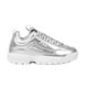 thumbnail image 1 of Tenis Fila Disruptor II Premium Metallic para Mujer 5XM02365-071 plateado 26, 1 of 8