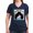 Navy, variant on CafePress - Mama Bear Trans T Shirt - Women's V-Neck Dark T-Shirt