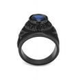 thumbnail image 4 of Untamed Pack Air Force Ring Two-Tone, Black, Polished Stainless Steel or Gold Plating, 4 of 6
