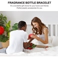 thumbnail image 4 of MasteelfCA Aromatherapy Bracelet with Mini Essential Oil Bottle Glass Crystal Bracelet, 4 of 8