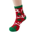 thumbnail image 2 of iHPH7 Fuzzy Socks for Women Christmas Socks Fuzzy Grippy Socks Woman Christmas Socks for Adults Xmas Gifts for Women Soft Socks for Women Fuzzy Comfortable Socks for Women Watermelon Red One Size, 2 of 3
