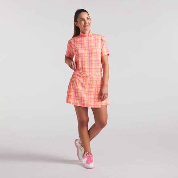 Puma X DANI DAZEY CLOUDSPUN Mock Neck Pink Fruit Outerwear Women M