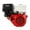 Red, Black, variant on 15HP 420cc Gasoline Engine - 4-Stroke OHV Motor with 9700W Power for Generators, Pumps & Farm Equipment