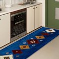 thumbnail image 3 of 2x6 FT Kitchen Runner Rugs Non Skid Washable, Faux Wool Rug Runners for Hallways Bathroom Carpet Runner, Soft Indoor Modern Floor Rug for Entryway Laundry Room, 3 of 11