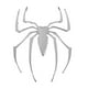 thumbnail image 2 of Etiqueta engomada de la etiqueta engomada de la insignia del emblema de la forma del metal de la araña del oro 3D para el motor del carro del coche Plata Sunnimix Etiqueta engomada del coche de la motocicleta, 2 of 7