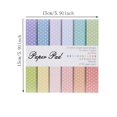 thumbnail image 3 of 12pcs Dot Pattern Material Paper, Simple Multi-purpose Decorative Craft Paper For DIY Craft, Decoration, Hand Account, 3 of 3