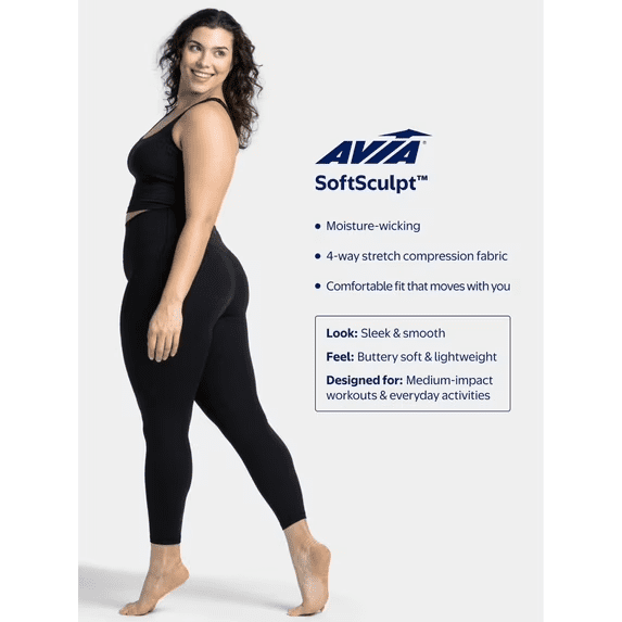 Avi Women's SoftSculpt Tipped Tank Bra, Sizes XS-XXL