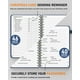 thumbnail image 5 of Agenda de Direcciones en Cuero Azul con Pestañas Alfabéticas en Espiral WEMATE, 5 of 7