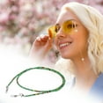 thumbnail image 5 of Unique Bargains 1 Pc Eyeglass Chain Glasses Chain Beaded Pattern 75cm L Green, 5 of 5
