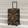 thumbnail image 6 of Disketp Sunflower Rooster Elastic Travel Luggage Cover Travel Suitcase Protective Cover For Trunk Case Apply To 18''-32'' Suitcase Cover-Large, 6 of 7