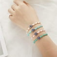 thumbnail image 2 of HAHDAXIA 12Pcs Evil Eye Bracelet for Women Blue Black Evil Eye Beaded Bracelet for Men Adjustable Red String Evil Eye Bracelets Evil Eye Protection Bracelet, 2 of 7