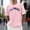 Pink, variant on Men's Oversized Crew Neck Summer T-Shirt Featuring City Graphic Print For Casual Loose Fit Comfort Workout Short Sleeve Tee Shirts for Men Beach Tops Casual Shirt