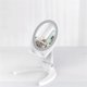 thumbnail image 2 of Soporte de teléfono espejo Portátil Smartphone Maquillaje Soporte Tableta Escritorio Cuna Universal Soporte Flexible Soporte para el hogar Blanco sidaley HA059201-01B, 2 of 7