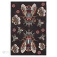 thumbnail image 6 of Black Tufted Rug 12x15 – Handmade Geometric Wool Area Rug for Dining Room & Bedroom | Rectangular Carpet, Bohemian Décor, 6 of 8