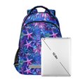 thumbnail image 7 of FORMRS Kids School Backpack Elementary Student Unisex Travel Bookbag with Reflective Stripes, Neon Pink Starfish, 7 of 7