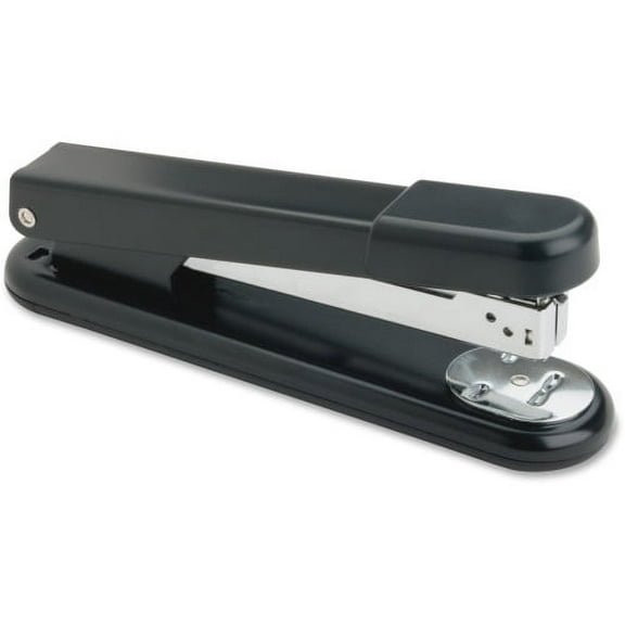 Business Source All-metal Full-strip Desktop Stapler 20 Sheets Capacity - 210 Staple Capacity - Full Strip - 1/4" Staple Size - Black