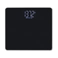 thumbnail image 1 of Báscula de baño digital DETECTO, pantalla oculta cuando está apagada, alta precisión, plataforma ancha, pantalla fácil de leer, capacidad de 450 lb, incluye pilas., 1 of 5