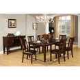 thumbnail image 6 of Furniture of America Tenmile Extendable Wood Dining Table, Espresso, 6 of 6