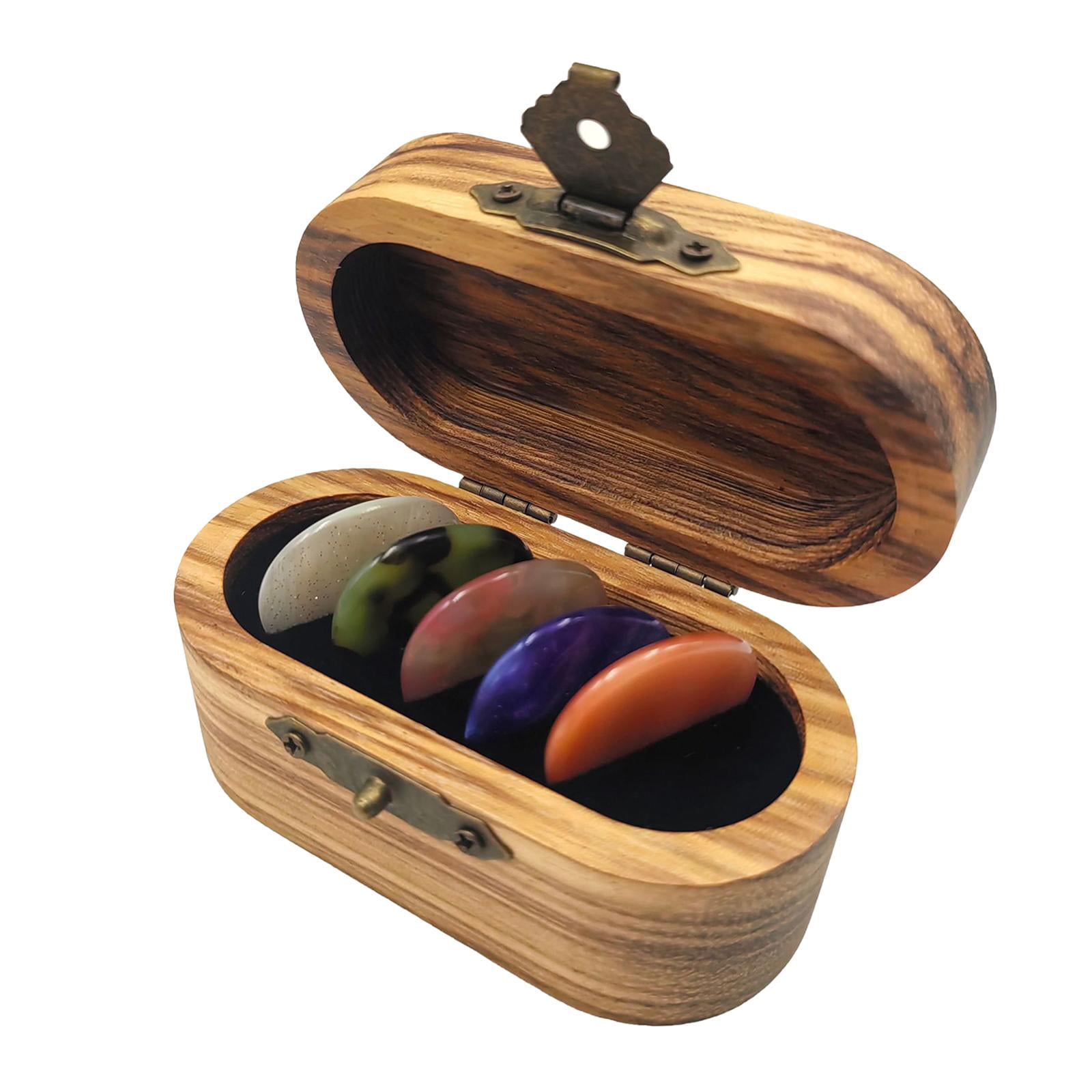 LeeQinersw Guitar Pick Box Guitar Accessories Lightweight Guitar Pick Holder for Guitarists