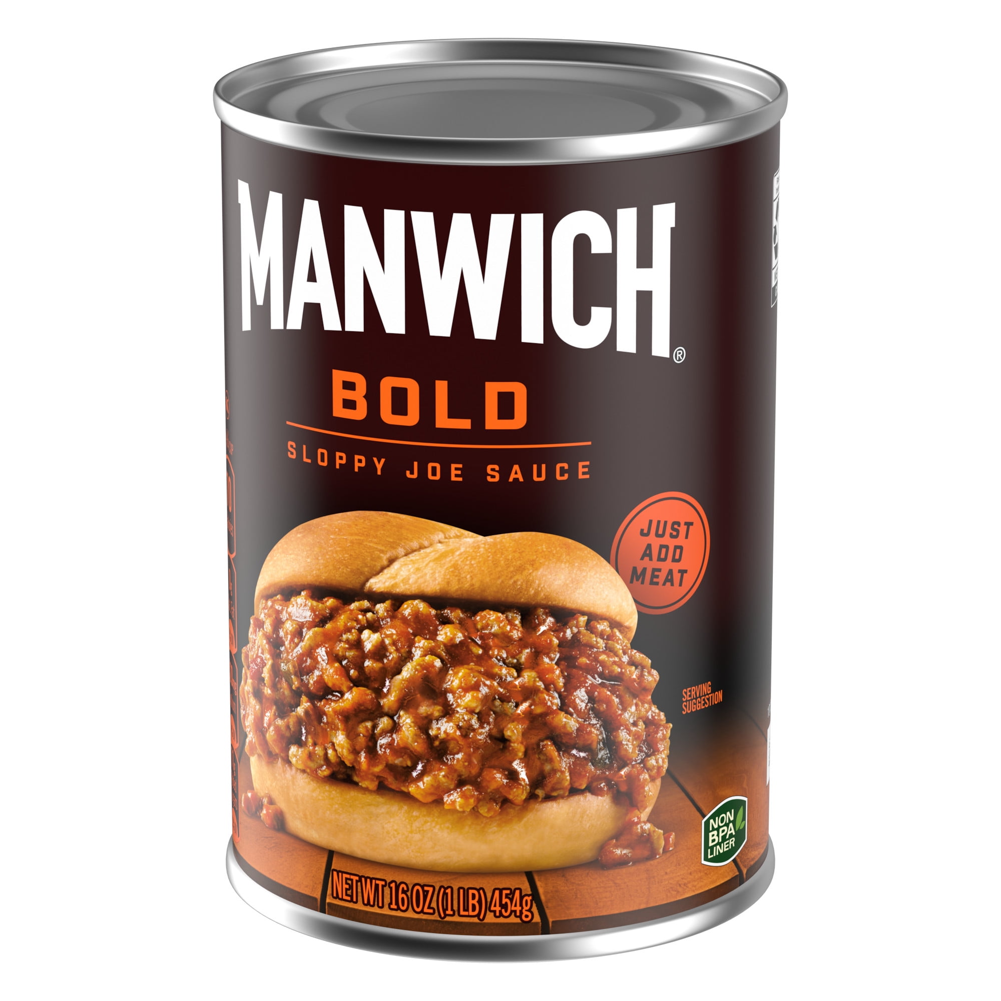Manwich Sloppy Joe Sauce, Bold Flavor, Canned Sauce, 16 oz.