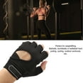 thumbnail image 3 of Breathable Workout Gloves, 1 Pair Non Slip Protective Gear Breathable Workout Gloves Riding Half Finger Gloves Women Weight Lifting Sport Riding Half Finger for Weightlifting, 3 of 7