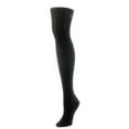thumbnail image 2 of Natori Natori Regent Rib Knit Sweater Tights - Womens - Female, Large/X-Large, Charcoal, 2 of 4