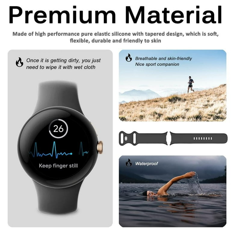 Waterproof google cheap watch