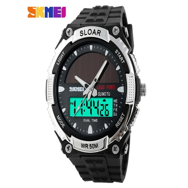 skmei solar watch instructions